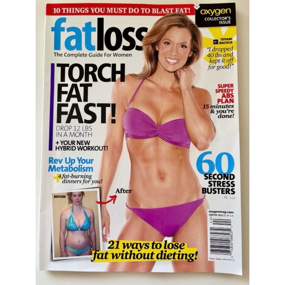 Oxygen Magazine Fat Loss Collector’s Issue Winter 2012 - Tiffani Bachus Cover